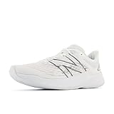 New Balance mens Fuelcell Prism V2 Running Shoe, White/Dark Silver Metallic/Black Metallic, 10.5 US