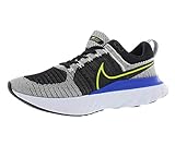 Nike Mens React Infinity Run Flyknit 2 (White/Cyber-Black-Racer Blue) Size 9