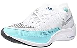 Nike Womens ZoomX Vaporfly Next%2, White/Black-Aurora Green, Size 8.5